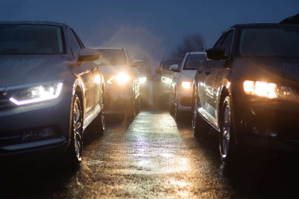 driving in rain