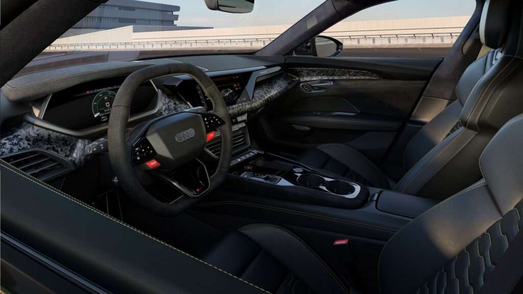 audi rs e tron gt 2025 interior