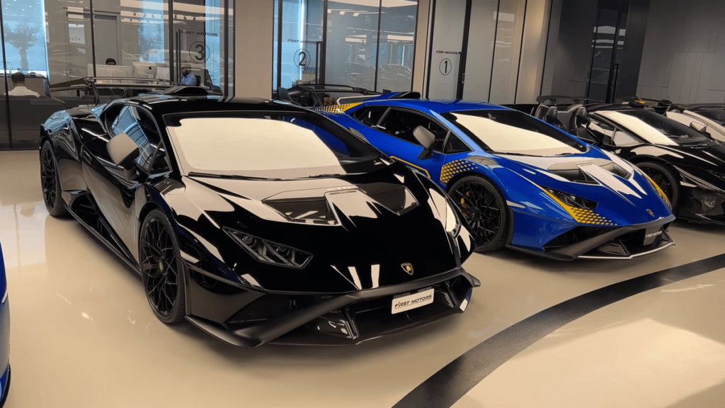 Luxury Car Showrooms in Dubai