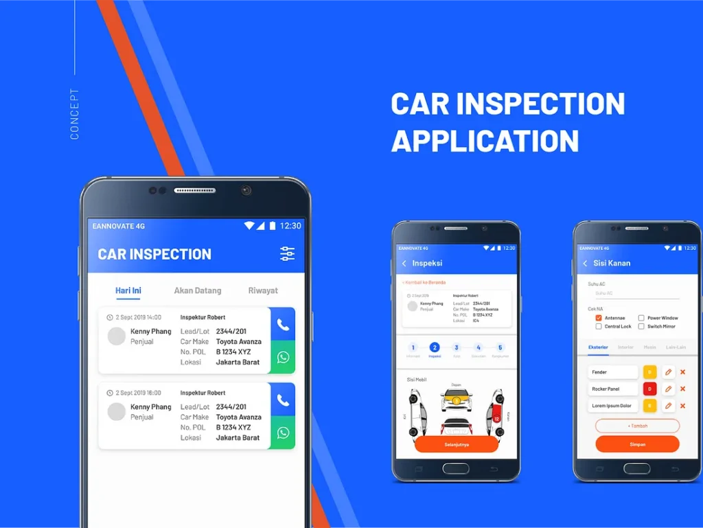 Inspek car app