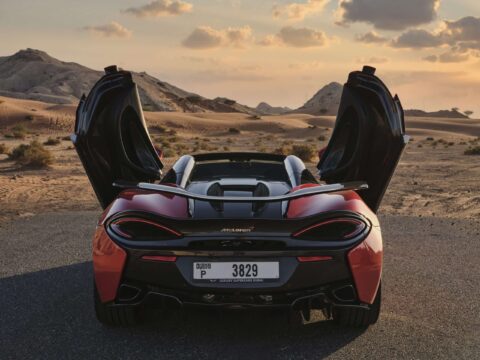 Rent Mclaren 570S in Dubai