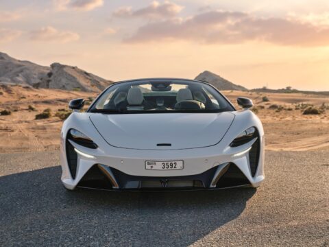 McLaren Artura Spider White