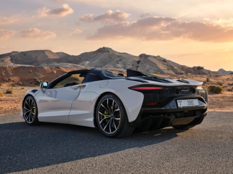 McLaren Artura Spider White