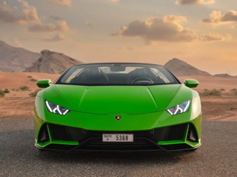 Lamborghini Huracan Evo Spyder Green