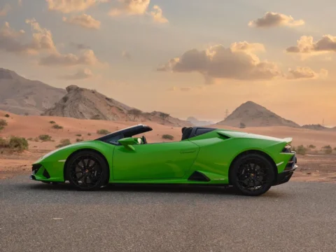Lamborghini Huracan Evo Spyder Green