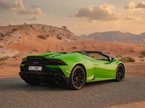 Lamborghini Huracan Evo Spyder Green