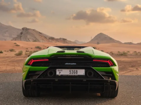 Lamborghini Huracan Evo Spyder Green