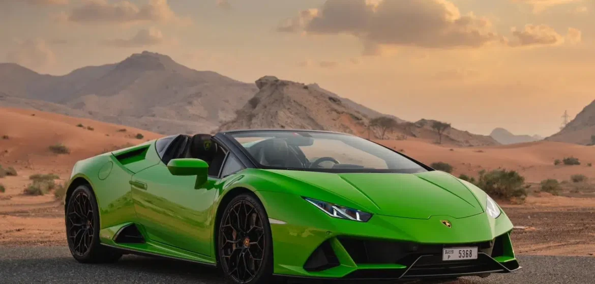 Lamborghini Huracan Evo Spyder Green