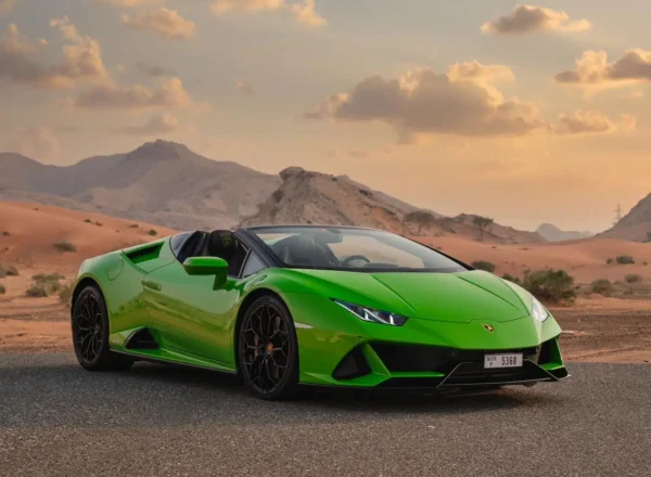 Lamborghini Huracan Evo Spyder Green