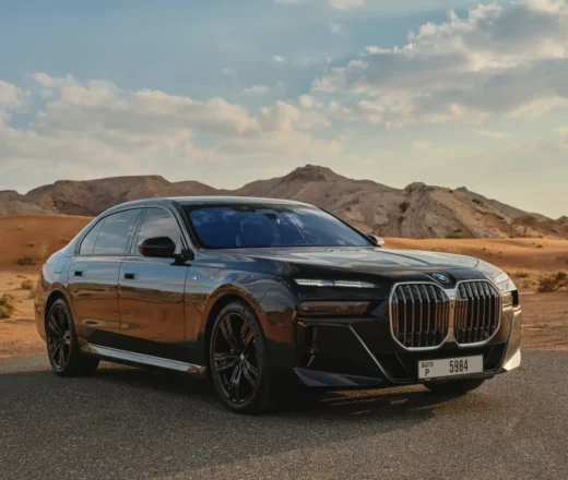 rent bmw 735i black in dubai
