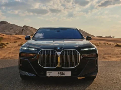 rent bmw 735i black in dubai