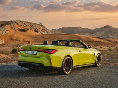 Rent BMW M4 in Dubai