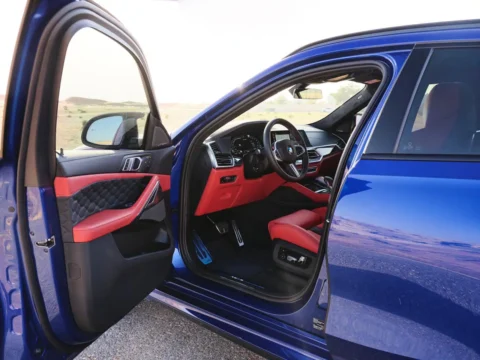 Rent BMW M6 M Blue in Dubai