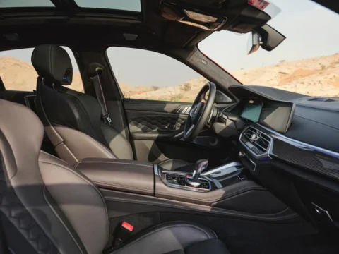 Rent BMW M6 M Red in Dubai