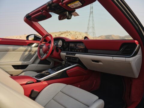 Rent Porsche 911 Turbo S Black in Dubai