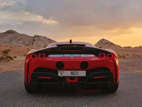 Ferrari Sf90 Red Stradale