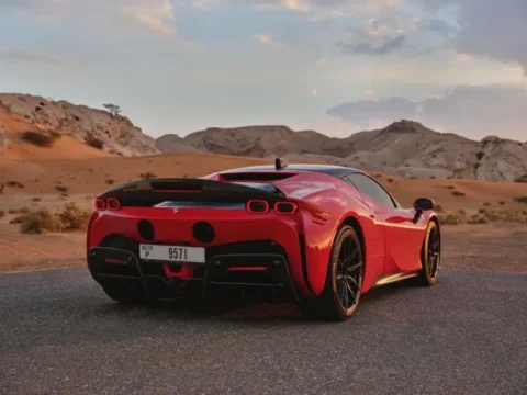 Ferrari Sf90 Red Stradale