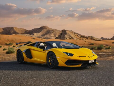 Lamborghini Aventador SVJ roadster
