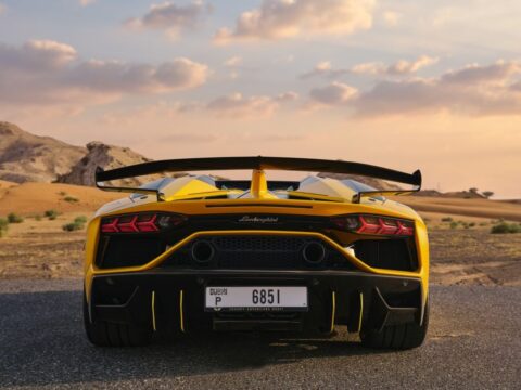 Lamborghini Aventador SVJ roadster