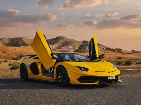 Lamborghini Aventador SVJ roadster