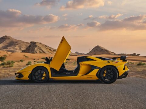 Lamborghini Aventador SVJ roadster