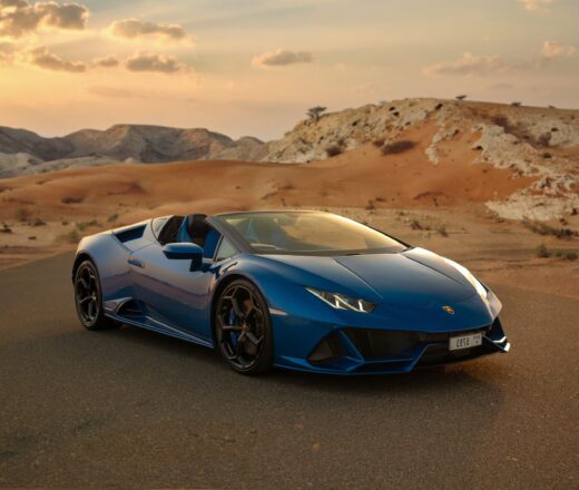 Lamborghini Huracan Evo Spyder Blue