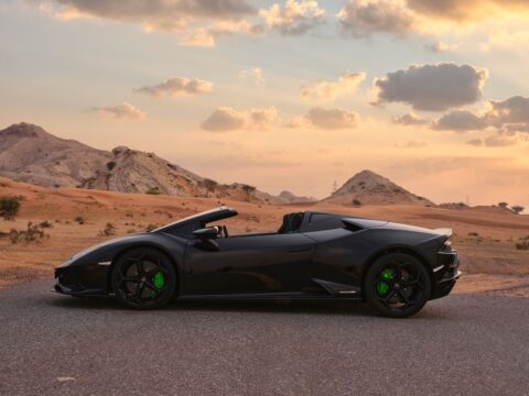 Lamborghini Huracan Evo Spyder Black
