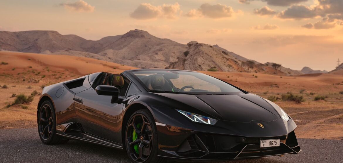Lamborghini Huracan Evo Spyder Black