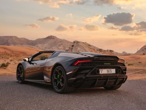 Lamborghini Huracan Evo Spyder Black