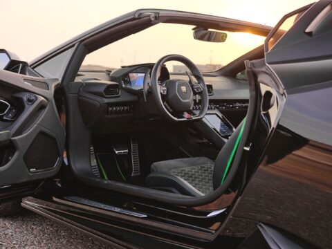 Lamborghini Huracan Evo Spyder Black