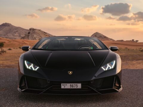 Lamborghini Huracan Evo Spyder Black