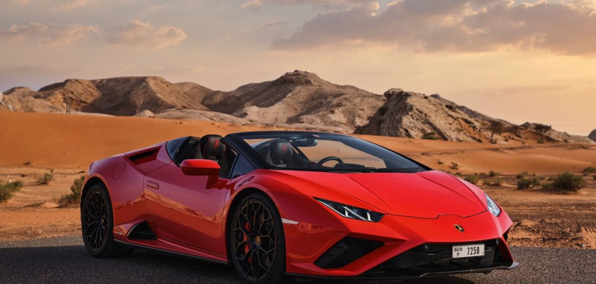 Lamborghini Huracan Evo Spyder Red