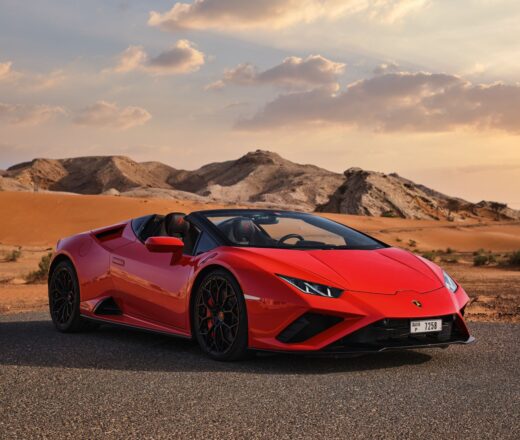 Lamborghini Huracan Evo Spyder Red