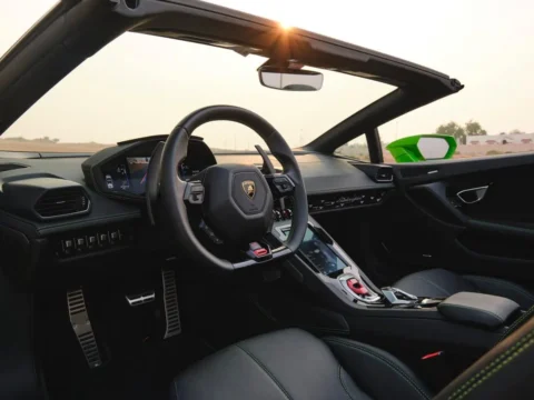 Lamborghini Huracan Evo Spyder Green