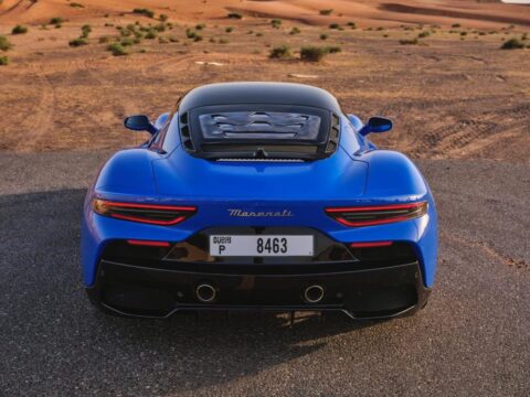 Maserati MC20 Blue