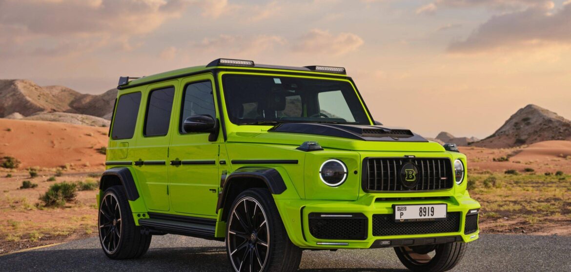 Rent Mercedes AMG G63 800 Widestar in Dubai