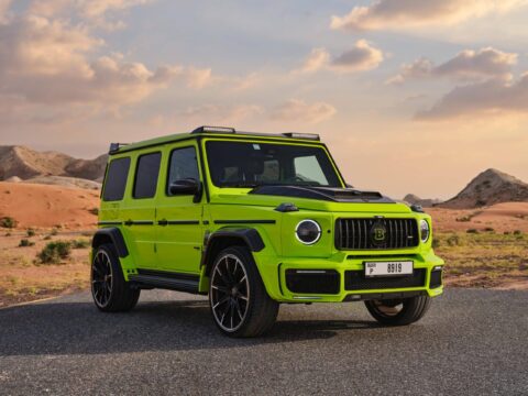 Rent Mercedes AMG G63 800 Widestar in Dubai