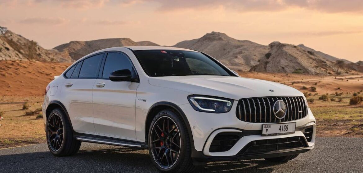 Rent Mercedes Benz AMG GLC 63S Coupe in Dubai