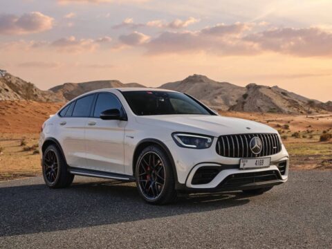 Rent Mercedes Benz AMG GLC 63S Coupe in Dubai