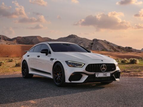 Rent Mercedes Benz AMG GT63 S in Dubai
