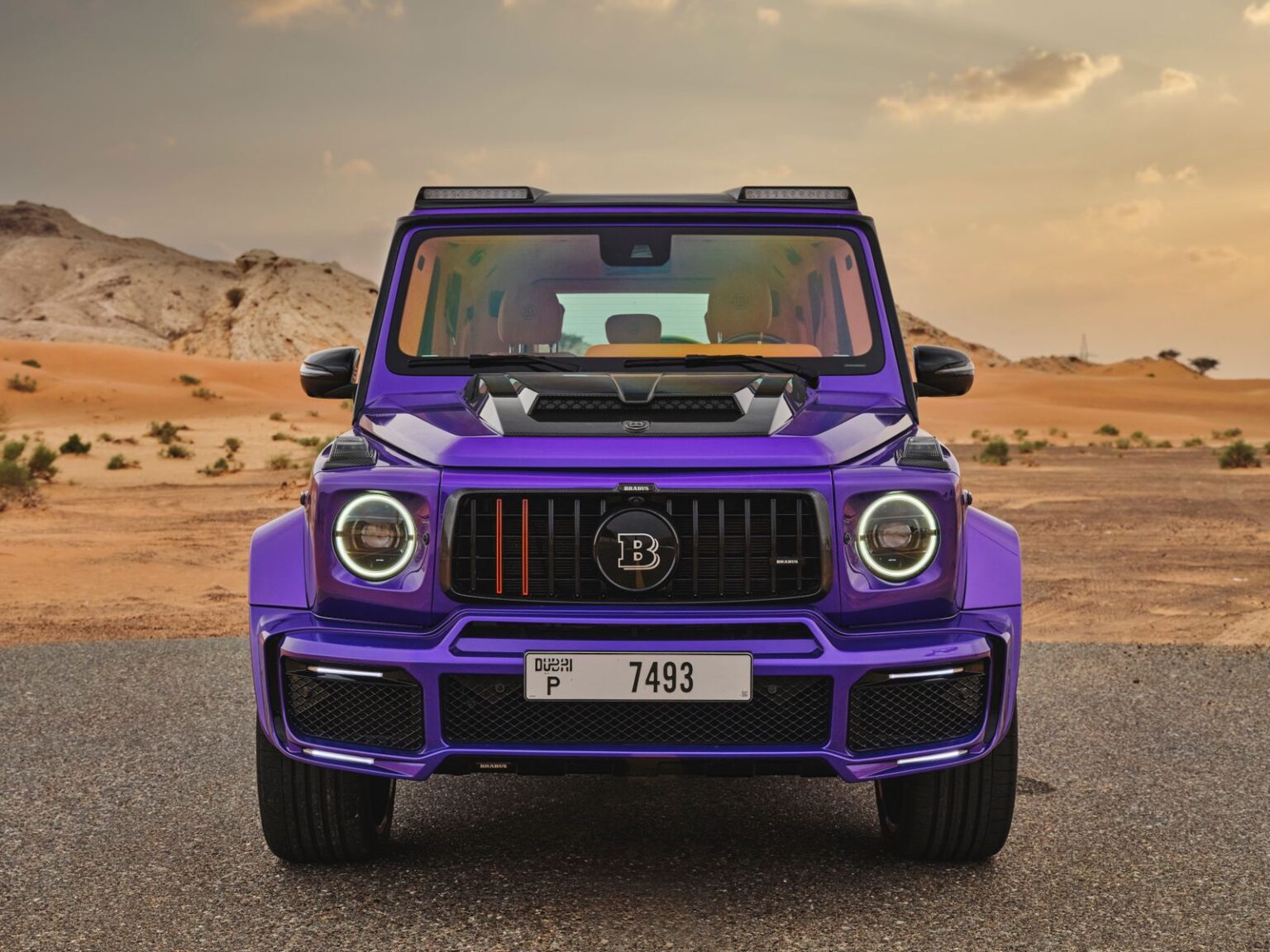 Rent Mercedes Brabus G63 700 Widestar in Dubai - driveuae.ae