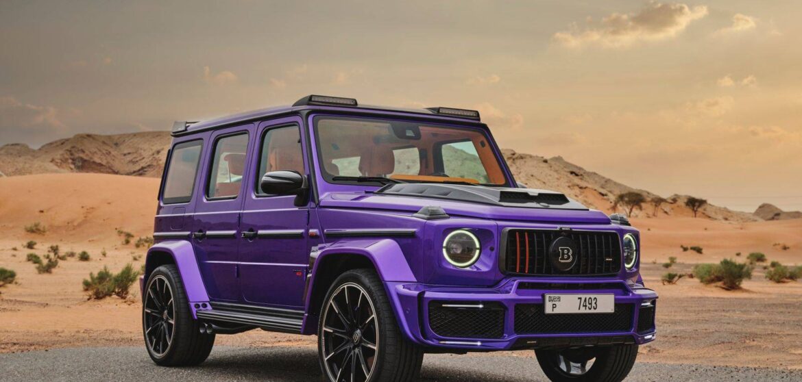 Rent Mercedes Benz AMG G63 700 Widestar in Dubai