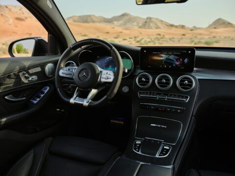 Rent Mercedes Benz GLC 63 AMG Coupe in Dubai