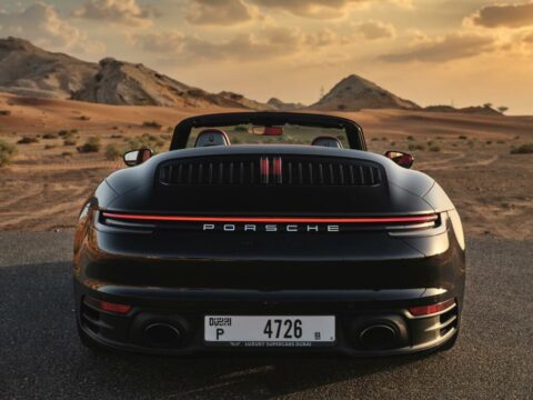 Rent Porsche 911 Carrera S Spyder in Dubai