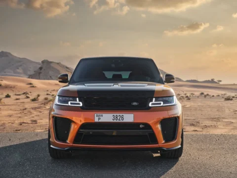 Range Rover SVR Orange