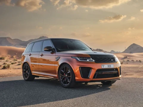 Range Rover SVR Orange