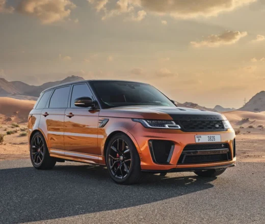Range Rover SVR Orange