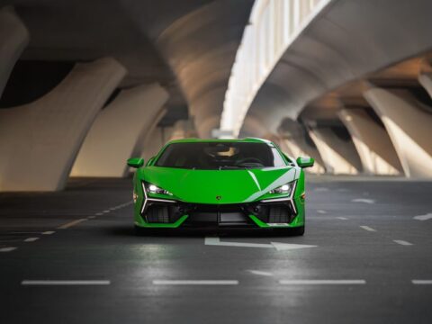 Lamborghini Revuelto green
