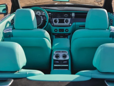 Rent Rolls Royce Dawn Black in Dubai