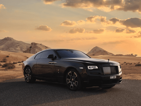 Rent Rolls Royce Wraith Black Badge in Dubai